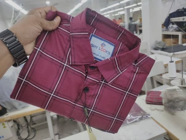 Premium full Sleeve Formal Check Shirt - Image 4