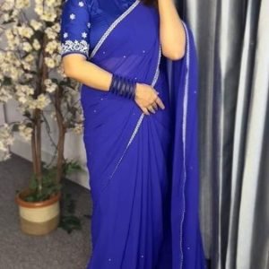 Main materials georgate stone saree