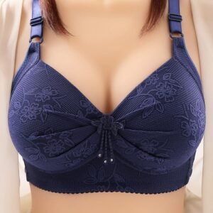 Newly imported Styles Pushup Bra / Comfortable Bra Set – Blue